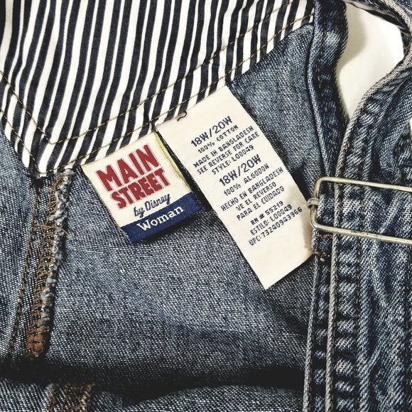 Epic Vintage Disney Micky Mouse Overalls sz. 18-20 - Picture 4 of 8